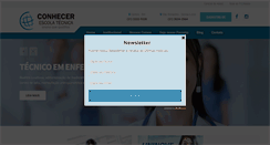 Desktop Screenshot of conhecerescola.com.br